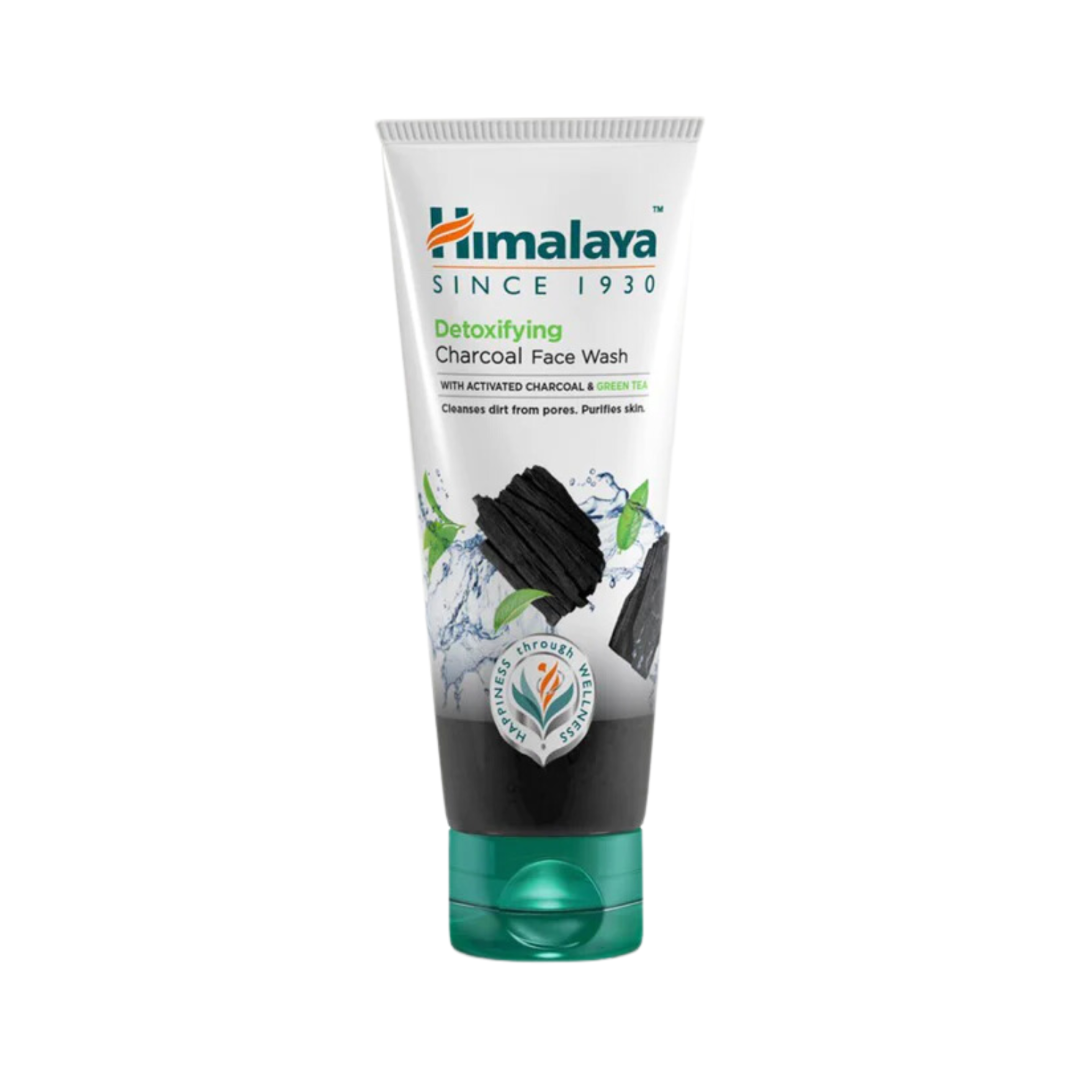 HIMALAYA DETOXIFYING CHARCOAL FACE WASH 100ML